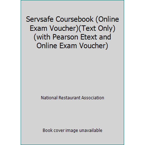 Pre-Owned Servsafe Coursebook (Unknown) 158280303X 9781582803036