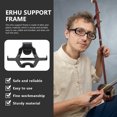 thumbnail image 3 of OULII Erhu Performance Stand 1Pcs Black Erhu Supporting Accessory Alloy for Musicians, 3 of 8