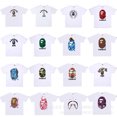 BAPE UnisexAdult Cotton Top Tees, Womens Fashion Workout Short Sleeve