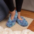 thumbnail image 4 of BambooMN Women's Super Fuzzy Soft Touch Slippers Non-Slip Lined Socks - Assortment B - Small - 3 Pairs, 4 of 6