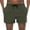 Armygreen, variant on QPNGRP Mens 5 inch Swim Trunks Swim Shorts Swimwear Stretch Quick Dry Beach Shorts with Zipper Pockets