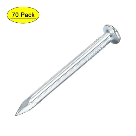 

Uxcell 1.6 Wall Cement Nail Carbon Steel Electroplating 70 Pack
