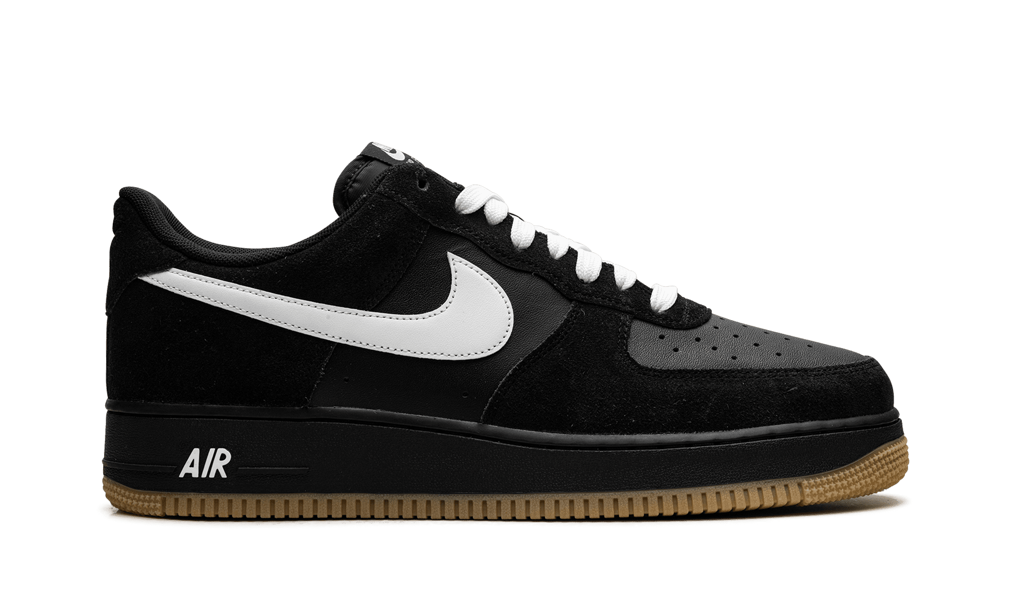 NIKE MENS Air Force 1 Low SK8 "Black Gum" IB6388 001 from Stadium Goods