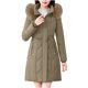 thumbnail image 2 of Chaquetas y abrigos casuales con capucha de manga larga para mujer Chaqueta casual con capucha de manga larga de color sólido con bolsillo Abrigo superior de poliéster para mujer, 2 of 4