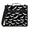 Black, variant on Jiaoprinted Wildflowers Cat Daisy Spring Zipper Binder, Cute Cat 3 D-Ring Binder, Multi-Pocket Expanding Organizer Bag with Handle and Shoulder Strap for Travel Work