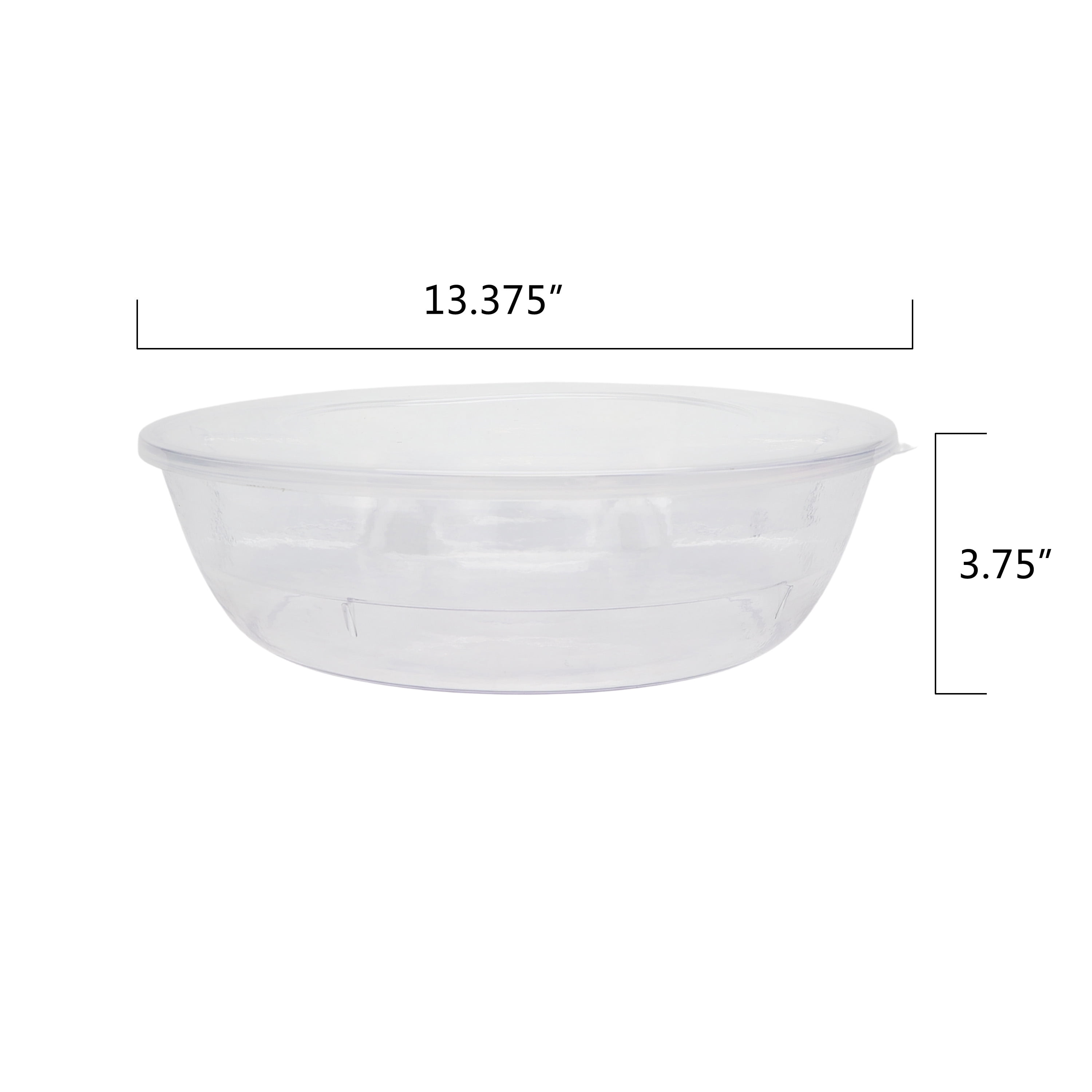 Mainstays by Becky G. & Alejandra Acrylic Appetizer on Ice Serving Tray with Lid, Clear