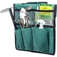 thumbnail image 6 of Garden Pouch Foldable Portable Garden Kneeler, Bench Kneeling Bag, Seat Storage Tote Hanging Organizer, Gardening Tools Storage Stool Multiple Storage Pouch (Army Green) 12x13", 6 of 7
