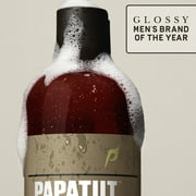 Papatui, Men's Body Wash, Cedar Sport, Exfoliating, Hydrating, Made with Coconut Oil, 18 oz, Dermatologist-Tested, Sulfate-Free