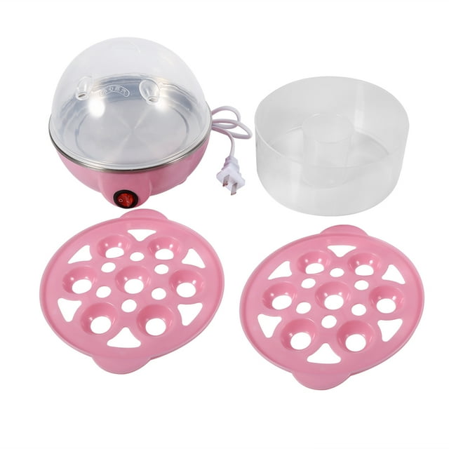 Oubit Egg Steamer,220V Multifunctional DoubleLayer Electric Egg Cooker Electric Egg Boiler Convenient Use