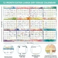 thumbnail image 3 of Rewenti Double-sided Laminated Erasable Calendar, 3 of 5