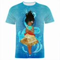 thumbnail image 1 of Moana dibujos animados Anime Kleidung Für Kinder Sommer Kurzarm 3D Druck Frauen camiseta Casual Übergroßen männer camisetas xuanjing unisex, 1 of 2