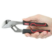 Hyper Tough 8 in Groove Joint Pliers with Comfort Grips, Black, 5368V