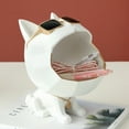 thumbnail image 3 of DOLITY Cat Storage Tray Creative Sculpture Artware Statue Decor Centerpiece White, 3 of 8