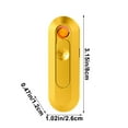 thumbnail image 3 of Lighter Electric Candle Lighter Thin And Light Induction Charging Lighter Gradient Windproof Cigarettes Lighter Mini Pocket Portable Cool Color Light Igniter, 3 of 6