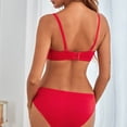 thumbnail image 4 of Pijamas de ropa interior sólida de moda para mujer, conjunto íntimo con anillos de acero, lencería de poliéster para mujer, 4 of 7