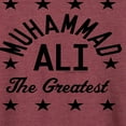 thumbnail image 3 of Muhammad Ali - Boxing Legend - The Greatest - Women's Lightweight French Terry Long Sleeve Shirt, 3 of 5