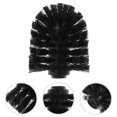 thumbnail image 2 of 2-Pack Toilet Brush Replacement with Stiff Bristles for Bathroom Cleaning, Universal Fit for Home and Hotel Toilets, Black, 2 of 8
