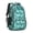 Paisley and Damask, variant on Paisley and Floral Blue Pattern Cute School Backpack Bag with Padded Back and Adjustable Shoulder Straps 16.9 X 12.6 X 5.9 Inches