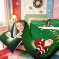 thumbnail image 4 of Manfei Vintage Christmas Snowman 7pcs Queen Bedding,Western Xmas Festive Bedding Comforter Set Queen,Xmas Reversible, 4 of 7