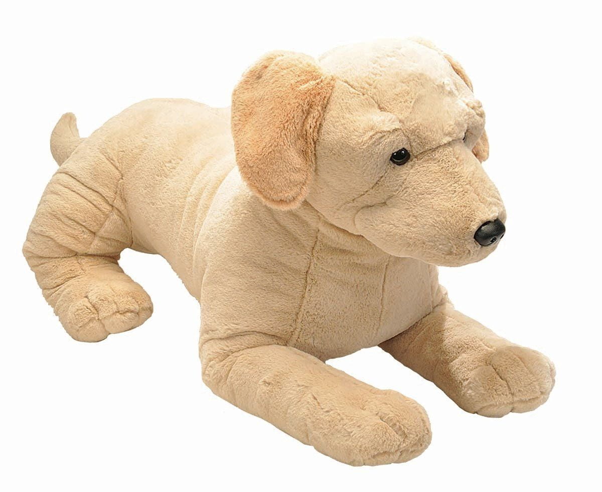 Yellow Lab Cuddlekins Jumbo 30 inch Stuffed Animal by Wild Republic