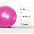 thumbnail image 4 of Exercise Ball Small,Pilates Ball 9 Inch Core Ball,Small Exercise Ball with Pump,Barre Ball,Mini Bender Ball, Pilates, Yoga, Workout, Bender, Core Training and Physical Therapy, 4 of 7