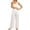 a-White17837, variant on Womens Elastic Waist Drawstring Wide Leg Lightweight Crinkled Pants With Side Pockets Casual Loose Fit Trousers For Summer Beach Days Casual Pants