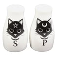 thumbnail image 3 of Wicca Magic Sacred Cats Pentacle Crescent Moon Ceramic Salt n Pepper Shakers Set, 3 of 6