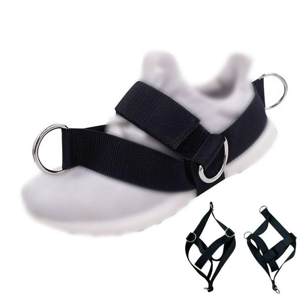 2 Pieces Nylon foot Strap 4 Multipurpose Gym Machine Attachment