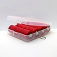 thumbnail image 3 of Soumake 4-Cell Battery Case Cover Holder Storage Box with Hook for 18650 Batteries, 3 of 4