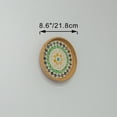 thumbnail image 7 of FSLiving Rechargeable Battery Operated Wall Sconces Cordless Motion Sensor Lamp Handcrafted Rattan High Quality Bamboo Art Ambient Lighting Fixture for Background Home Decor - 1 Pack, 7 of 7