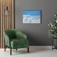 thumbnail image 6 of Scripture Walls Isaiah 55:9 Heavens Are Higher Bible Verse Canvas Christian Wall Art Ready to Hang Unframed, 6 of 9