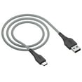 thumbnail image 2 of Onn. 3 FT./0.9 m Lightning to USB-A Braided Cable, 2 of 4