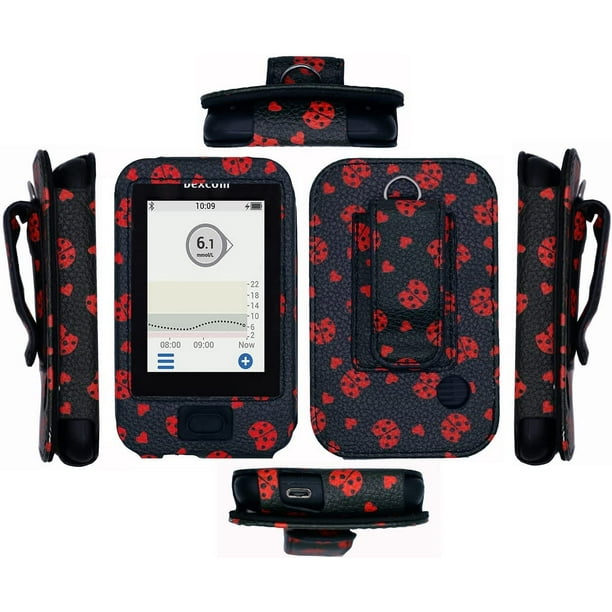 Premium Fitted Leather Case with Screen Protector, Belt Clip,Carabiner