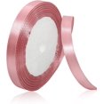 thumbnail image 1 of LAICAIW Solid Color Rose Gold Satin Ribbon, 3/8 Inches x 25 Yards Fabric Satin Ribbon for Gift Wrapping, Crafts, Hair Bows Making, Wreath, Wedding Party Decoration and Other Sewing Projects, 1 of 7
