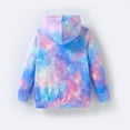 thumbnail image 5 of Kiijoy Toddler Girls Galaxy Starry Sky Hoodie Casual Pullover Hooded Sweatshirt, Sizes 3-4, 5 of 5