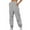 Gray, variant on Lenpel Cargo Sweatpants for Women Baggy Thermal Athletic Running Joggers with Pockets Fall Fashion Outfits