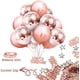 thumbnail image 3 of Kit Globos Cumpleaños Rosa, Guirnalda Happy Birthday, Mantel Oro Rosa, Cortina con Flecos, 24 Globos Confeti, 4 Globos Estrellas y Corazón, Confeti Happy Birthday, 3 of 5