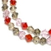 Cousin Glass Crystal Pink & Red Mix Bead, 38 Piece