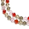 Cousin Glass Crystal Pink & Red Mix Bead, 38 Piece