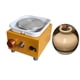 thumbnail image 5 of Máquina de rueda de cerámica Mini rueda de cerámica eléctrica DIY lavabo desmontable lavable para uso doméstico enseñanza escolar, 5 of 9