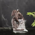thumbnail image 3 of Backflow Dragon Incense Burner Holder Censer Meditation Ornament Decoration, 3 of 8