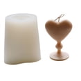 thumbnail image 4 of segolike Candle Mould Handmade Perfume Candle Making Silicone Mold Craft Heart, 4 of 9