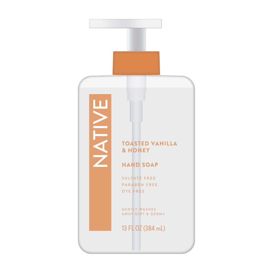 Native Toasted Vanilla & Honey Liquid Hand Soap 13 fl oz