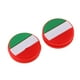 thumbnail image 4 of Paquete de 2 Amortiguadores de Tenis Premium Personalizados Bandera Nacional Silicona Italia, 4 of 7