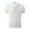 White, variant on Men's Button Up Turn Down Lapel Short Sleeve Solid Color Sports Shirt - Polyester Casual Shirt for Outdoor and Home