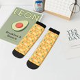 thumbnail image 7 of Fuzoiu Flowe Chicken Print Adult Socks, Crew Moisture-wicking Socks, Unisex Cushion Crew Socks,Casual Sports Ankle Socks, 7 of 7