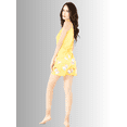 thumbnail image 4 of SET DE PIJAMA DE 3 PIEZAS PANTALON, SHORT Y BLUSA PARA MUJER DISEÑO UNICO UNITALLA, 4 of 5