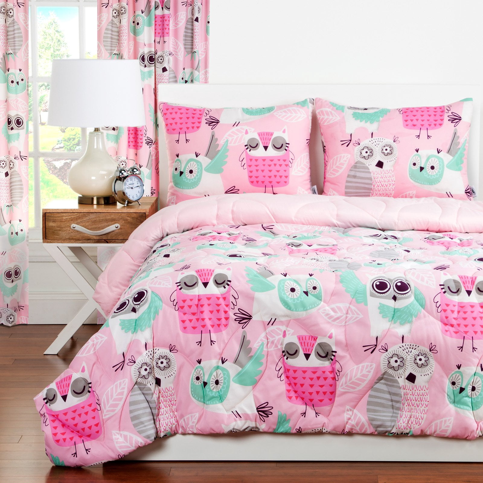 Crayola  Night Owl 3-piece Comforter Set Full - Queen 3 Piece