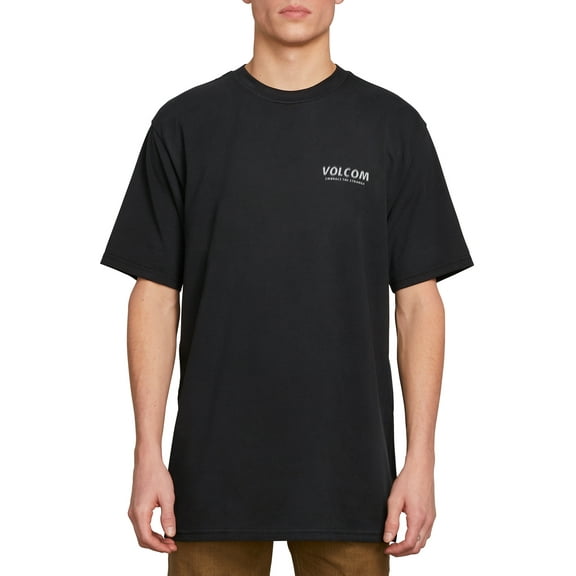 Wheat Paste Short Sleeve T-Shirt [Black]