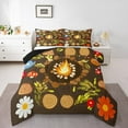 thumbnail image 2 of Erosebridal Nature Adventure Bedding Sets Full with Comforter, Rustic Camper Duvet Insert, Wood Floral Decor, Reversible 3pcs, 2 of 7
